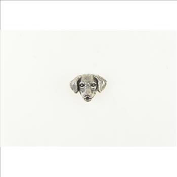 Sterling Silver Dachshund Dog Breed Pet Head Game Piece