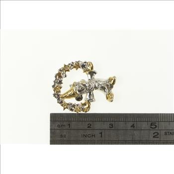 Sterling Silver Disney Mickey Mouse Sorcerer's Apprentice Pendant