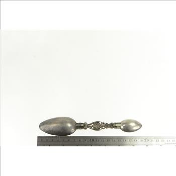 Sterling Silver Fili Peruzzi Italian Angel Demon Folding Spoon