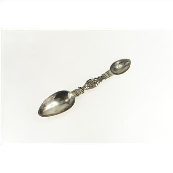 Sterling Silver Fili Peruzzi Italian Angel Demon Folding Spoon