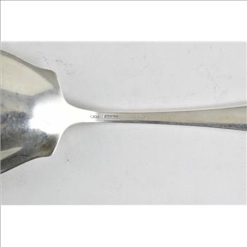 Sterling Silver Galt & Bro Lipped Serving Spoon 9