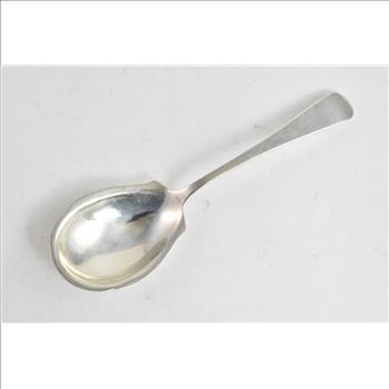 Sterling Silver Galt & Bro Lipped Serving Spoon 9