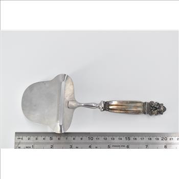 Sterling Silver Georg Jensen Acorn Cheese Plane Slice Slicer