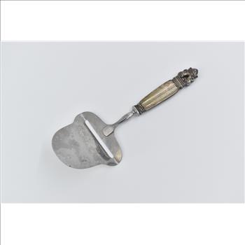 Sterling Silver Georg Jensen Acorn Cheese Plane Slice Slicer