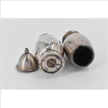 Sterling Silver Georg Jensen Cactus Salt & Pepper Shaker 629 C (2pcs)