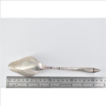 Sterling Silver Goose Swan Serving Gravy Spoon