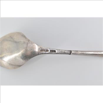 Sterling Silver Goose Swan Serving Gravy Spoon