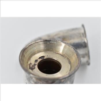 Sterling Silver Gorham Beehive Honey Bee Salt Pepper Shaker Set (2 pcs)