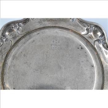 Sterling Silver Gorham Monogram Engraved Small Plate A1168