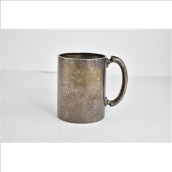 Sterling Silver Gorham Name Engraved Baby Cup Antique Mug