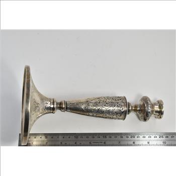 Sterling Silver Gorham Sterling Ornate Antique Candlestick