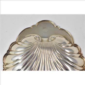 Sterling Silver Gorham Vintage Scallop Shell Dish