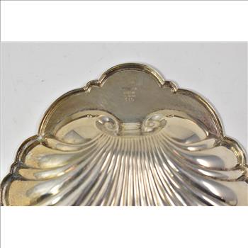 Sterling Silver Gorham Vintage Scallop Shell Dish