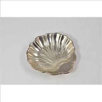 Sterling Silver Gorham Vintage Scallop Shell Dish
