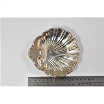 Sterling Silver Gorham Vintage Scallop Shell Dish