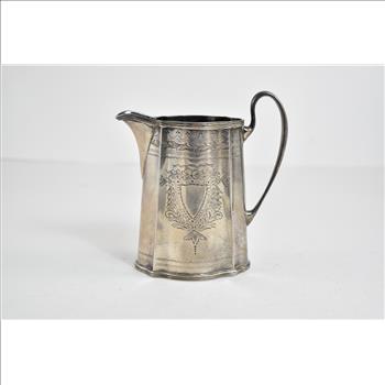 Sterling Silver J E Caldwell & Co Ornate Engraved Creamer