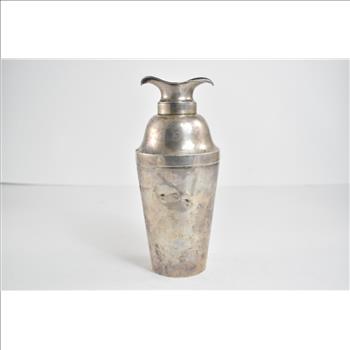 Sterling Silver J E Caldwell & Co Ornate Martini Shaker