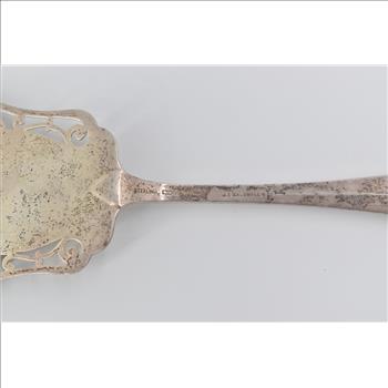 Sterling Silver J E Caldwell Petit Four Pate Server Knife 8