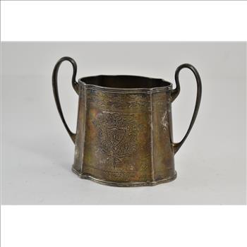 Sterling Silver JE Caldwell & Co Sugar Vine Engraved