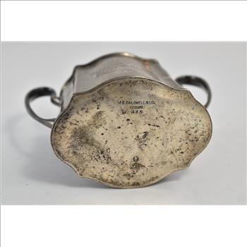 Sterling Silver JE Caldwell & Co Sugar Vine Engraved