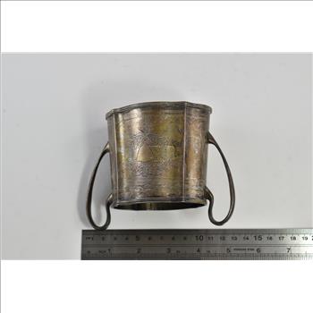 Sterling Silver JE Caldwell & Co Sugar Vine Engraved