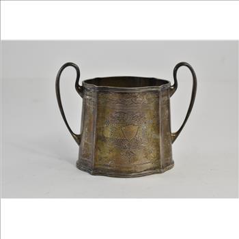 Sterling Silver JE Caldwell & Co Sugar Vine Engraved