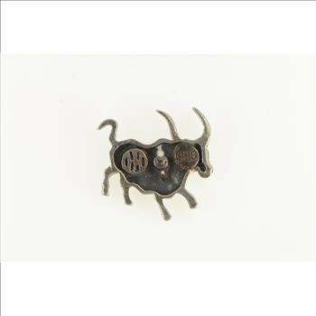 Sterling Silver John Hardy Ox Chinese Zodiac Lapel Pin/Brooch