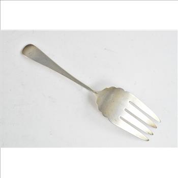 Sterling Silver John McElree Engraved Floral Ornate 8.25