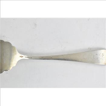 Sterling Silver John McElree Engraved Floral Ornate 8.25