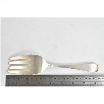 Sterling Silver John McElree Engraved Floral Ornate 8.25