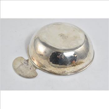 Sterling Silver Kalo Shops Hand Made Pouringer Baby Bowl