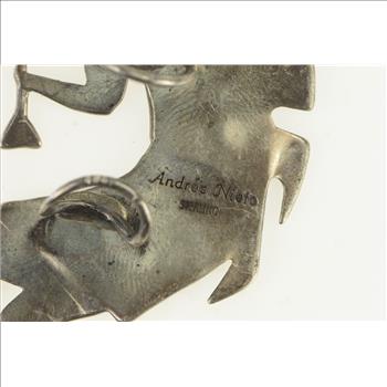 Sterling Silver Kokopelli Hopi Fertility Symbol Pendant