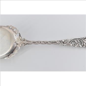 Sterling Silver Lohne Dobbel Rokokko Pie Server Knife