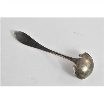 Sterling Silver Lunt Mount Vernon Monogram Sugar Spoon