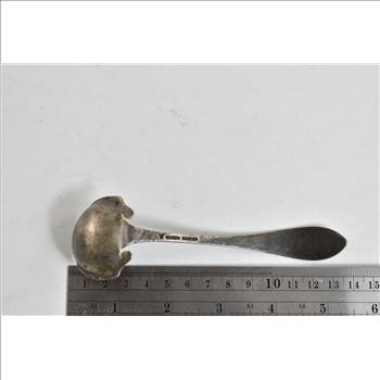 Sterling Silver Lunt Mount Vernon Monogram Sugar Spoon