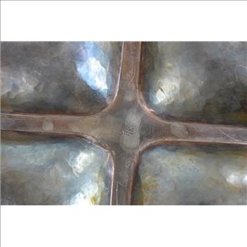 Sterling Silver Maciel Clover Serving Platter Entertaining Tray