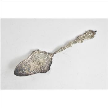 Sterling Silver Marshall Field & Co Figural Pie Cake Server 7200