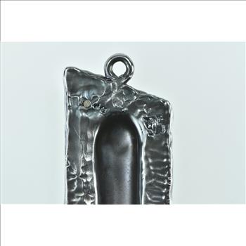 Sterling Silver Mezuzah Jewish Faith Judaica Protection Ornament