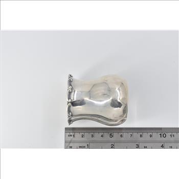 Sterling Silver Monogrammed Whiting Silver Ornate Cup