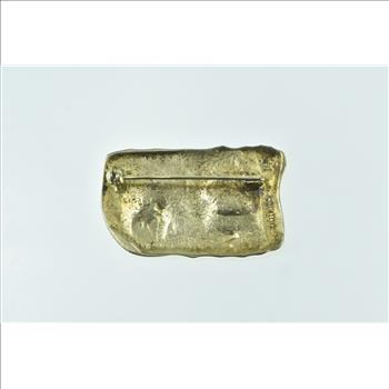 Sterling Silver Mythology Satyr Ornate Statement Pin/Brooch