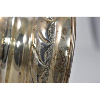 Sterling Silver Ornate 8 Stick Candelabra