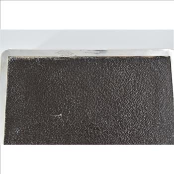 Sterling Silver Ornate Antique Jewelry Trinket Wood Lined Box