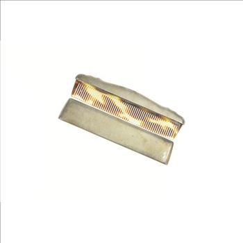 Sterling Silver Ornate Retro Encased Comb Brush