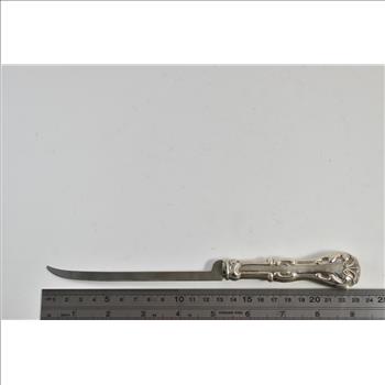 Sterling Silver Ornate Set of 6 Meat Carving Knives
