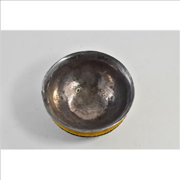 Sterling Silver Ornate Vintage Tibetan Dragon Motif Bowl