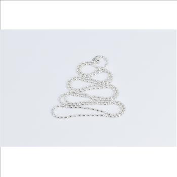 Sterling Silver Pandora Retired Rice Chain Opera Layering Necklace 39.5