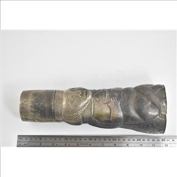 Sterling Silver Peruvian Motif Hand Made Martini Shaker