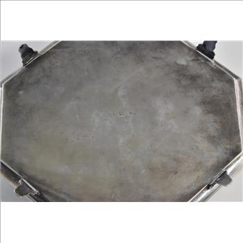 Sterling Silver Peruvian Plata Villa Ornate Scroll Trinket Box