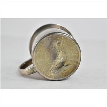 Sterling Silver Poole Sterling Mother Goose Baby Cup Mug