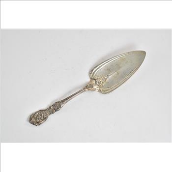 Sterling Silver Reed & Barton Antique Cake Serving Knife